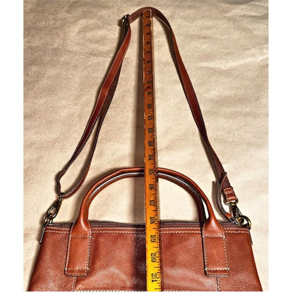 Fossil Saddle Brown Handbag - Picture 8 of 10